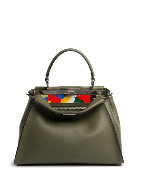 fendi green handbag|Fendi handbags outlet.